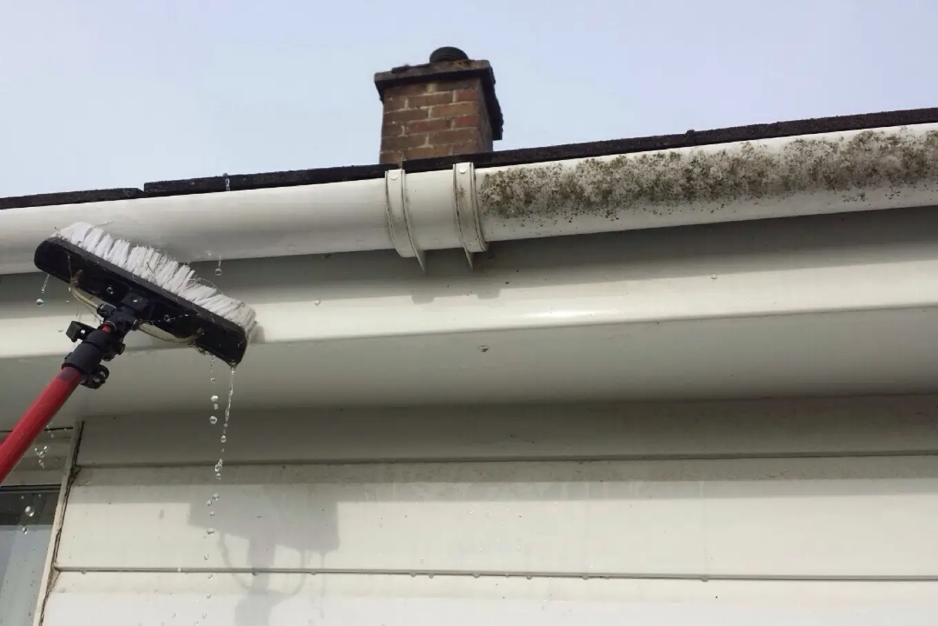Exterior uPVC cleaning in Mansfield